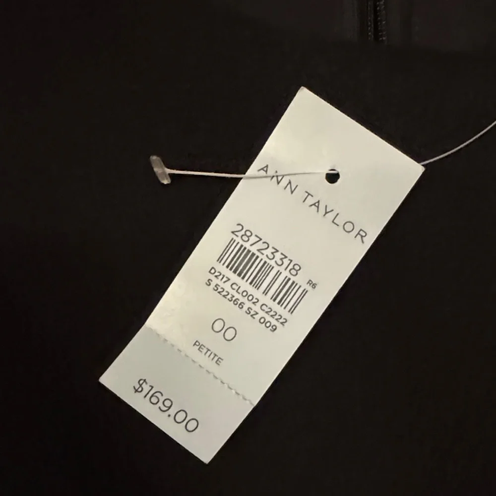 Ann Taylor Dress with Sheer Metallic Statement Sleeves - wedding guest - Picture 4 of 11